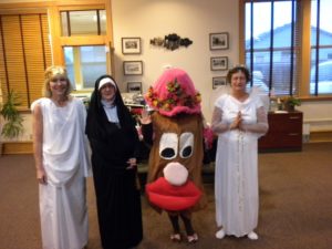 Blog- Halloween Costumes, Marla Dressed As A Nun